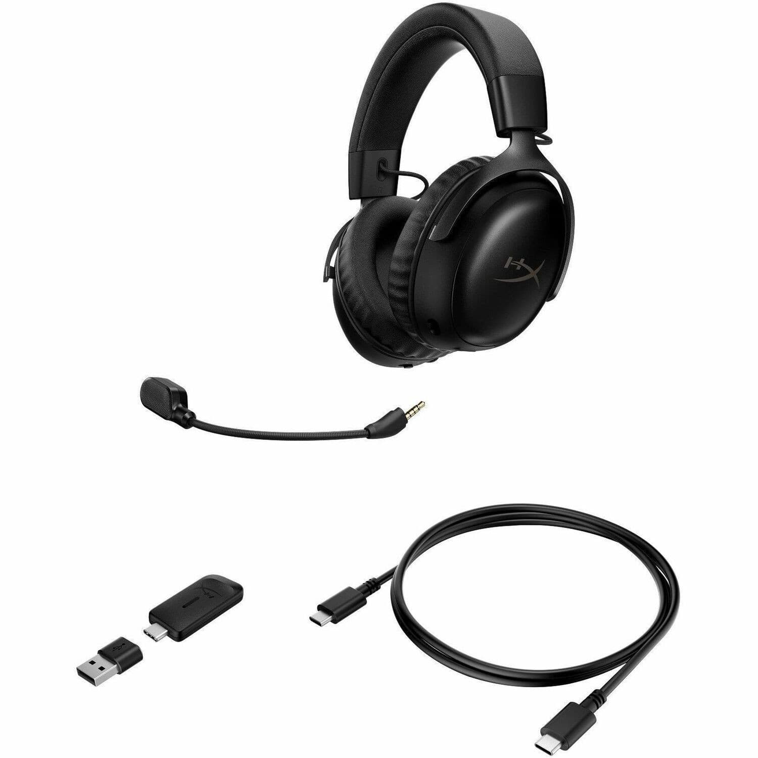 HyperX Cloud III S Wireless Over-the-ear, Over-the-head Stereo Gaming Headset - Black