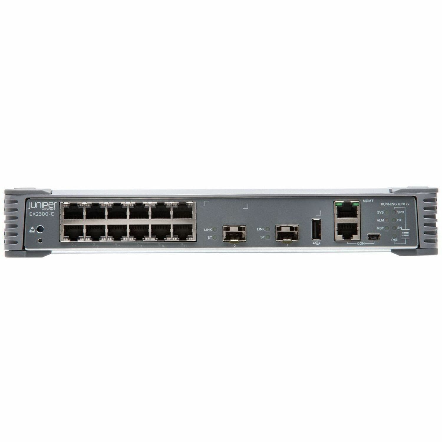 Juniper EX2300-C EX2300-C-12T 12 Ports Manageable Layer 3 Switch - Gigabit Ethernet, 10 Gigabit Ethernet - 10/100/1000Base-T, 10GBase-X