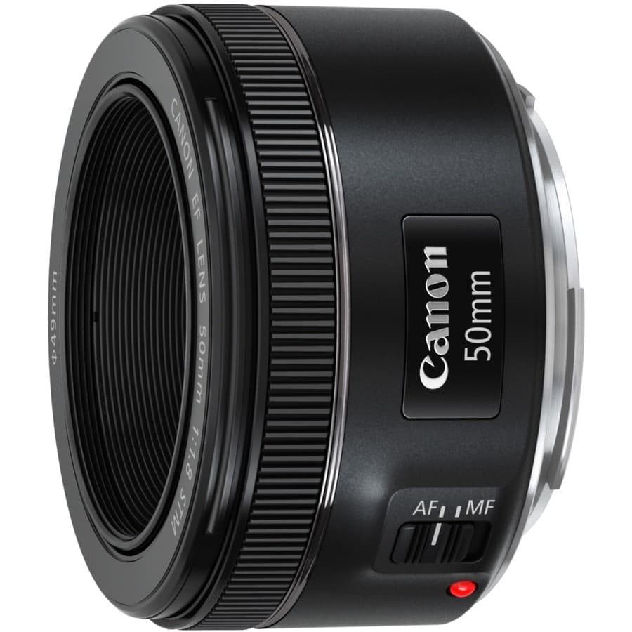 Canon - 50 mm - f/1.8 - f/22 - Fixed Lens for Canon EF