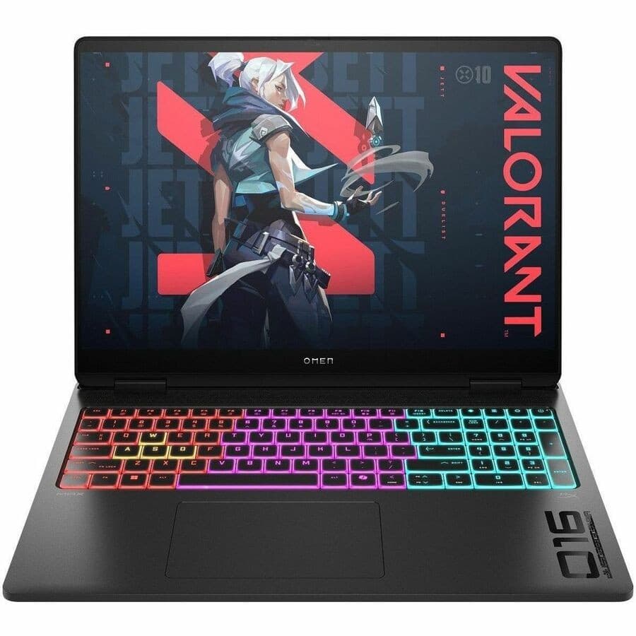 OMEN MAX 16-ak0004AX 16" Copilot+ PC Gaming Notebook - WQXGA - 240 Hz - AMD Ryzen AI 9 HX 375 - 32 GB - 1 TB SSD - Shadow Black