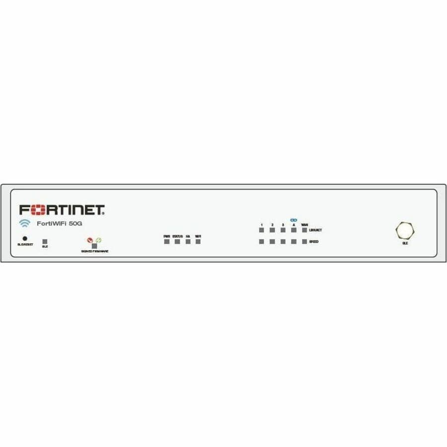 Fortinet FortiWifi FWF-51G Network Security/Firewall Appliance - 1 Year FortiCare Premium and FortiGuard Enterprise Protection