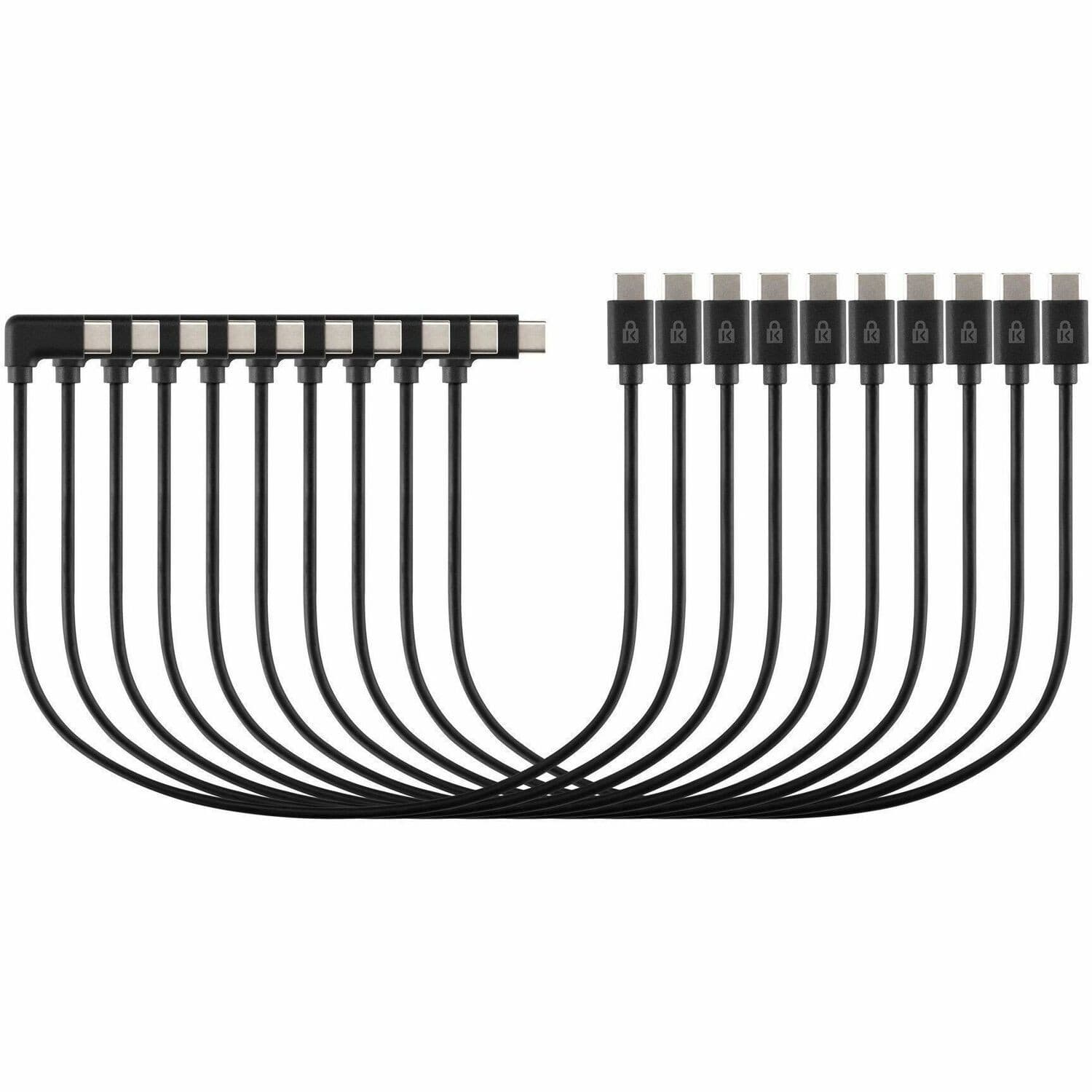 Kensington 30 cm USB-C Data Transfer Cable - 10 Pack
