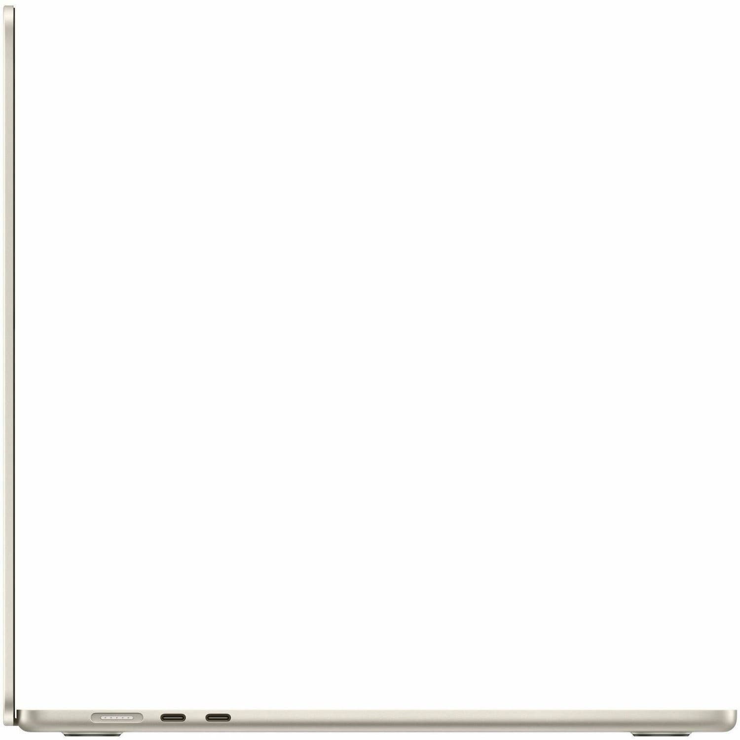 Apple MacBook Air 15.3" Notebook - Apple M5 - 24 GB - 4 TB SSD - English (US) Keyboard - Starlight