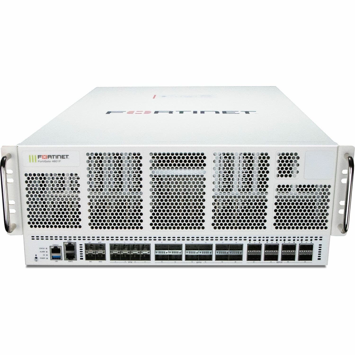 Fortinet FortiGate 4801F-DC Network Security/Firewall Appliance - 5 Year FortiCare Premium and FortiGuard Enterprise Protection