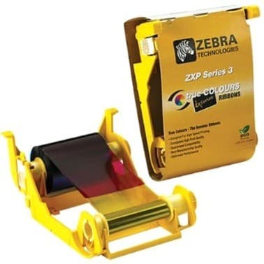 Zebra True Colours 800033-840 Dye Sublimation, Thermal Transfer Ribbon Cartridge - YMCKO Pack