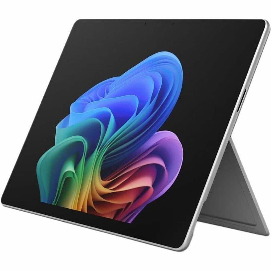 Microsoft Surface Pro (12th Edition) Tablet - 13" - vPro Technology - 32 GB - 512 GB SSD - Windows 11 Pro - Platinum