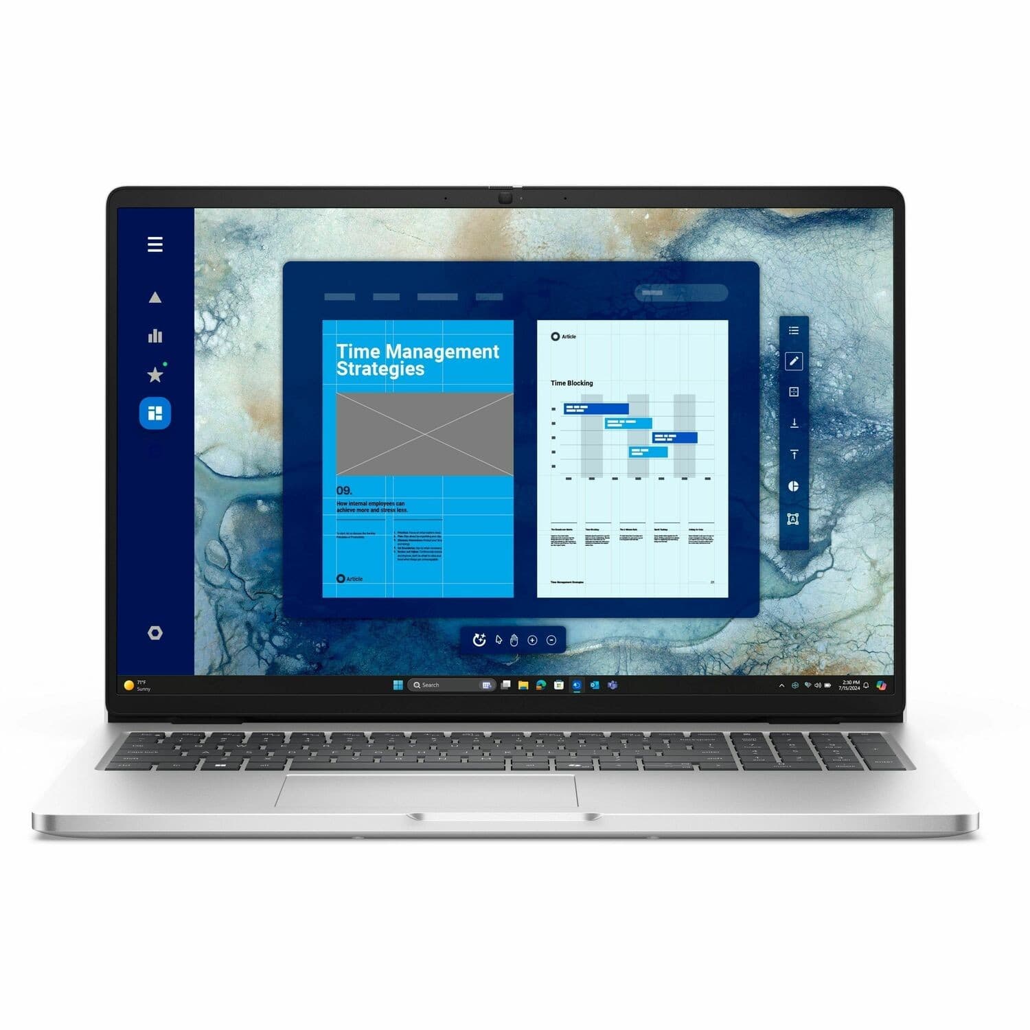 Dell Pro 16 PC16250 16" Clamshell Notebook - Full HD Plus - 60 Hz - Intel Core Ultra 7 255U - 16 GB - 512 GB SSD - English (US) Keyboard - Platinum Silver
