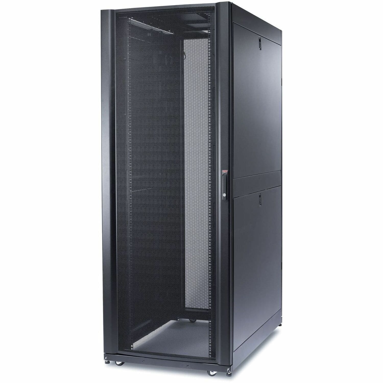 APC by Schneider Electric NetShelter SX AR3357W 48U Rack Cabinet for Server - 482.60 mm Rack Width - White - TAA Compliant