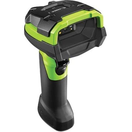 Zebra DS3678-SR Rugged Industrial, Warehouse Handheld Barcode Scanner - Wireless Connectivity - Industrial Green