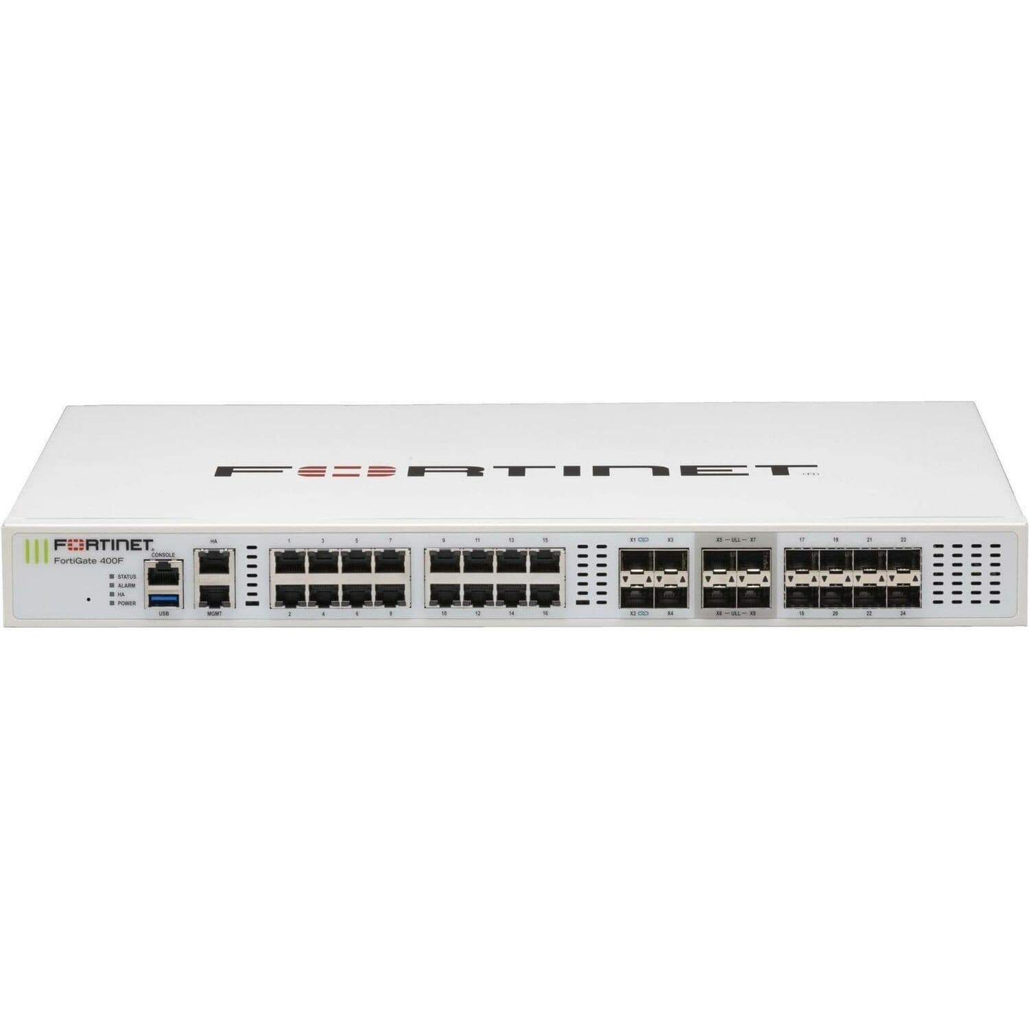 Fortinet FortiGate FG-400F-DC Network Security/Firewall Appliance - 1 Year FortiCare Premium and FortiGuard Enterprise Protection