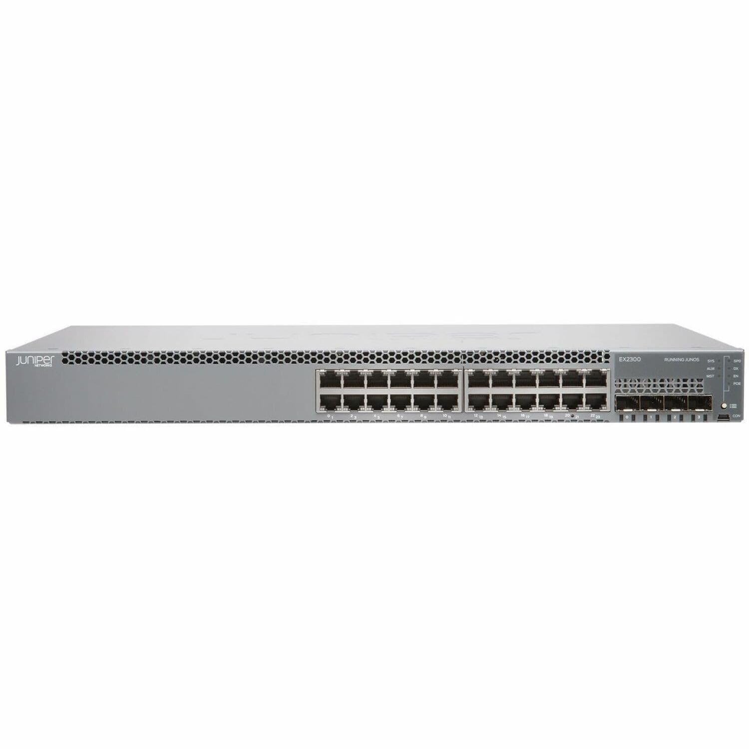 Juniper EX2300 EX2300-24T 24 Ports Manageable Layer 3 Switch - Gigabit Ethernet, 10 Gigabit Ethernet - 10/100/1000Base-T, 10GBase-X