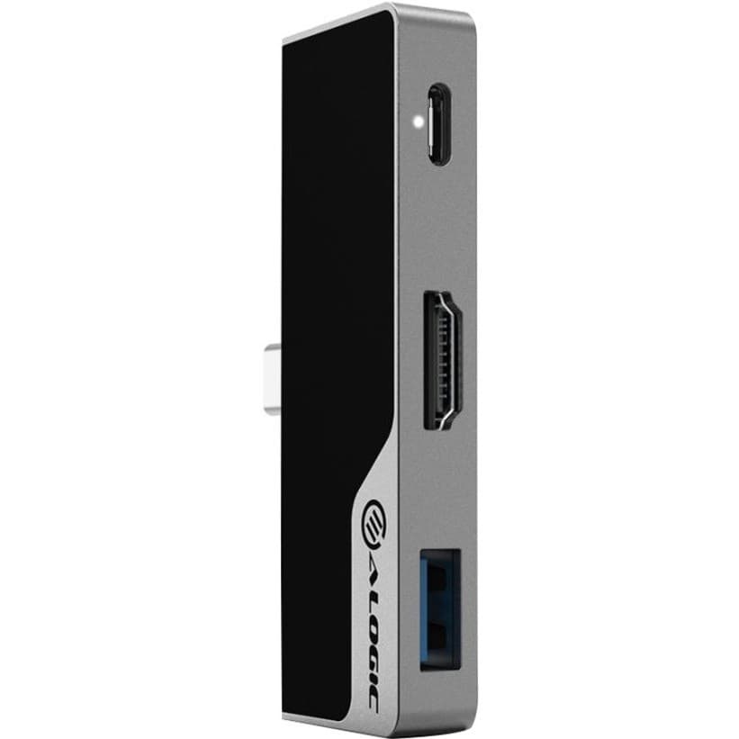Alogic Ultra USB Type C Docking Station for Notebook, Tablet PC - 60 W - Space Gray