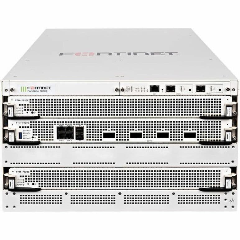 Fortinet FortiGate FG-7030E Firewall Chassis - 5 Year FortiCare Premium and FortiGuard Enterprise Protection