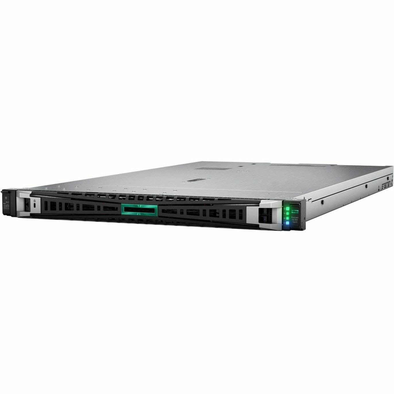 HPE ProLiant DL360 Gen11 1U Rack Server - 1 x Intel Xeon Silver 4510 2.40 GHz - 64 GB RAM - 960 GB SSD - (2 x 480GB) SSD Configuration - Serial ATA/600, NVMe, 12Gb/s SAS Controller