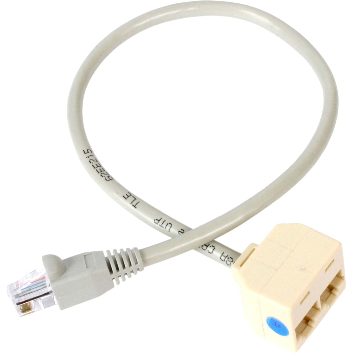 StarTech.com 2-to-1 RJ45 Splitter Cable Adapter - Network splitter - RJ-45 (M) - RJ-45 (F)~