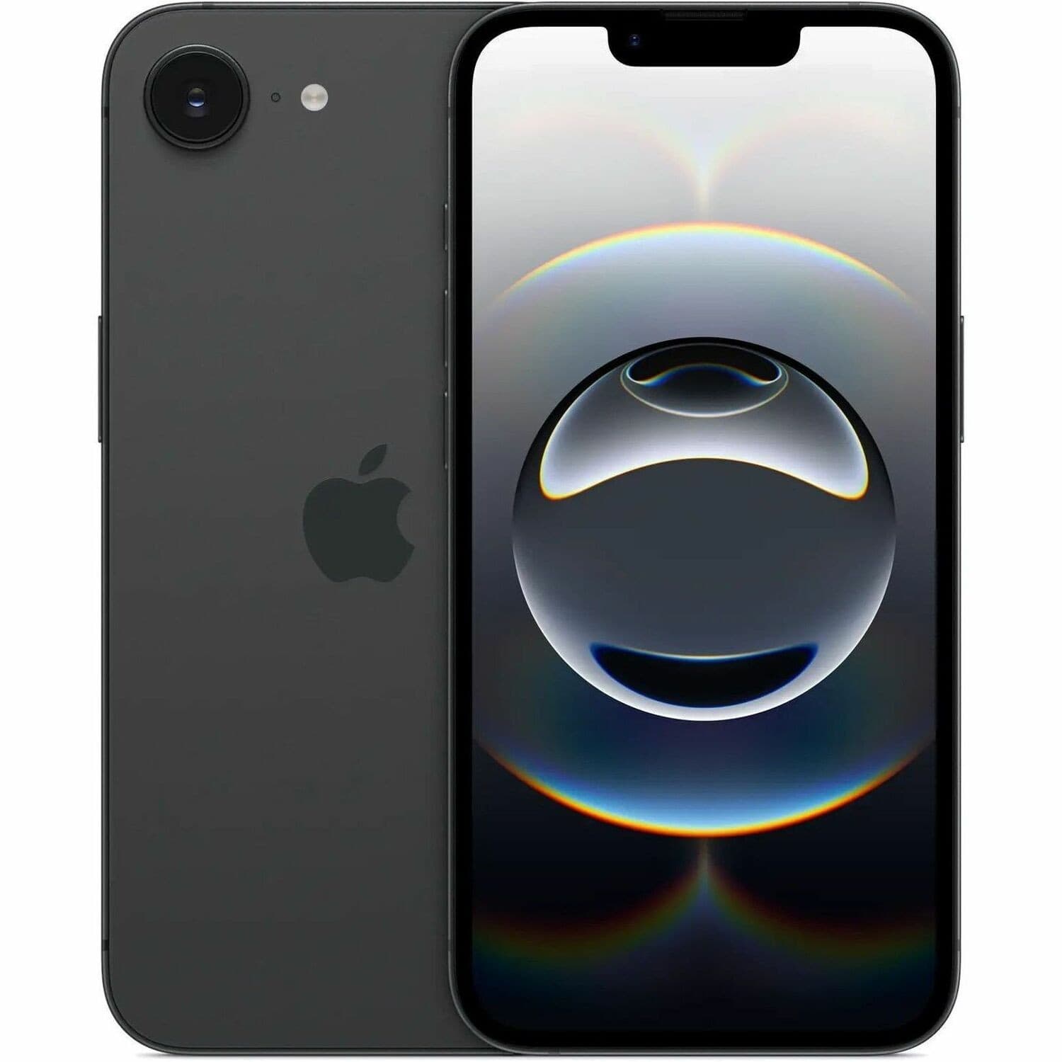 Apple iPhone 16e 128 GB Smartphone - 6.1" OLED HDR10+ 2532 x 1170 - Hexa-core (A18Dual-core (2 Core) 4.04 GHz + A18 Quad-core (4 Core) 2.20 GHz - 8 GB RAM - iOS 18 - 5G - Black
