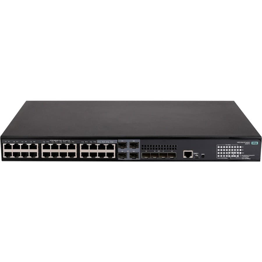 HPE FlexNetwork 5140 EI 26 Ports Manageable Ethernet Switch - Gigabit Ethernet, 10 Gigabit Ethernet - 10/100/1000Base-T, 10GBase-X