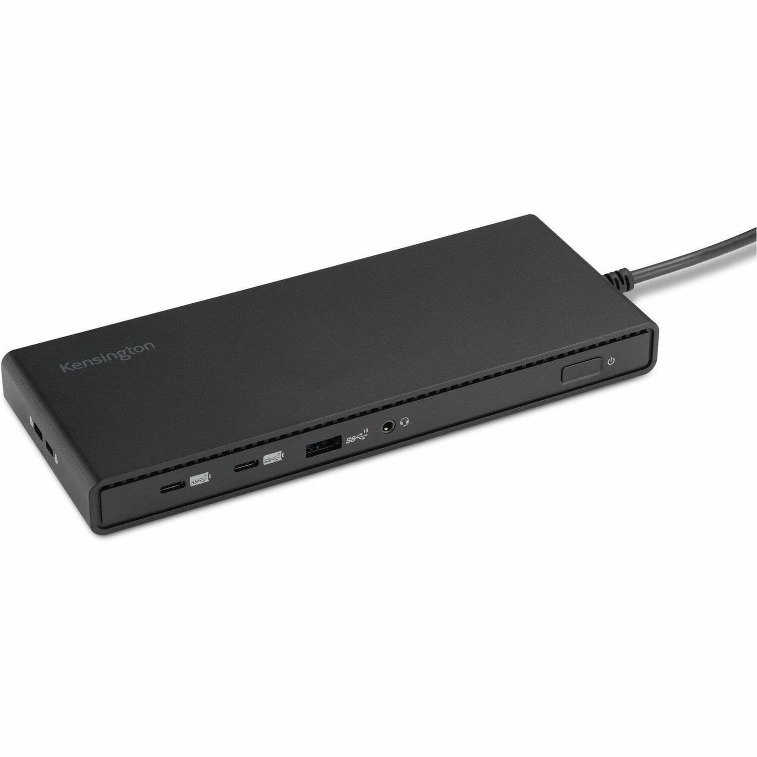 Kensington SD4842P USB Type C Docking Station for Microphone, Monitor, Headphone, Notebook - Charging Capability - Black - Desktop