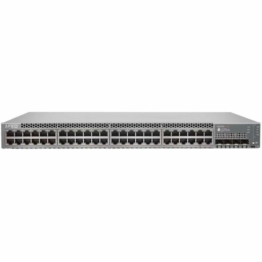 Juniper EX2300 EX2300-48MP 48 Ports Manageable Layer 3 Switch - Gigabit Ethernet, 2.5 Gigabit Ethernet, 10 Gigabit Ethernet - 10/100/1000Base-T, 2.5GBase-T, 10GBase-X