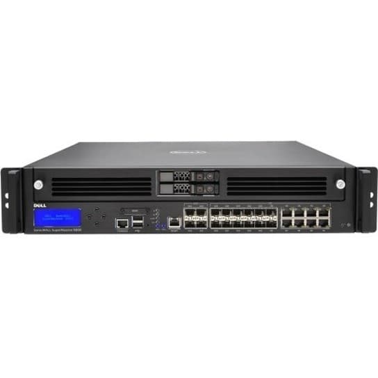 SonicWall SuperMassive 9800 Network Security/Firewall Appliance - 1 Year Support/Service - TAA Compliant