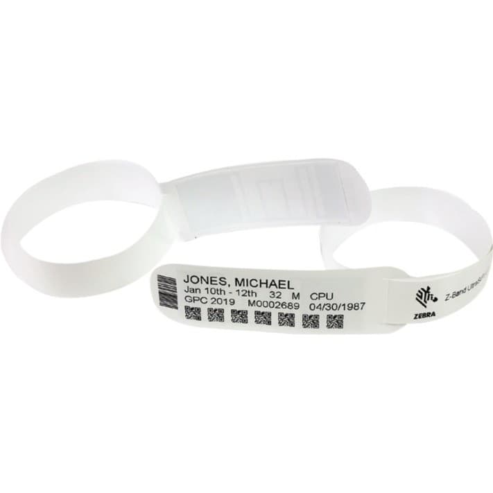 Zebra Z-Band Medical Label
