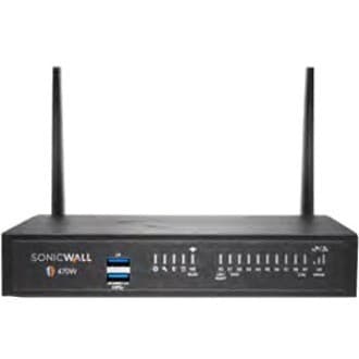 SonicWall TZ470W Network Security/Firewall Appliance - 3 Year TotalSecure Threat Edition