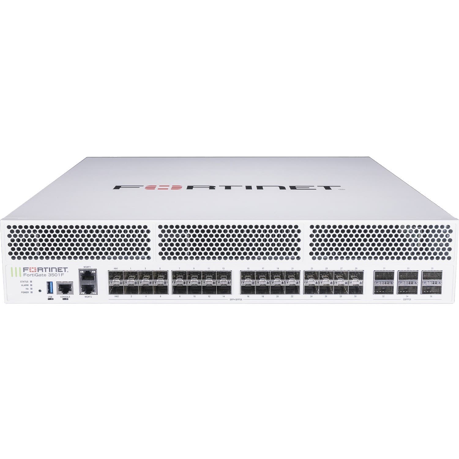 Fortinet FortiGate FG-3501F Network Security/Firewall Appliance - 3 Year 24x7 FortiCare and FortiGuard Unified Threat Protection (UTP)