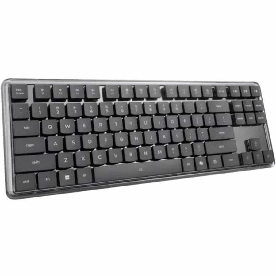 Lenovo 8000 Keyboard - Wireless Connectivity - USB Type A Interface - LED - English (US) - Thunder Gray