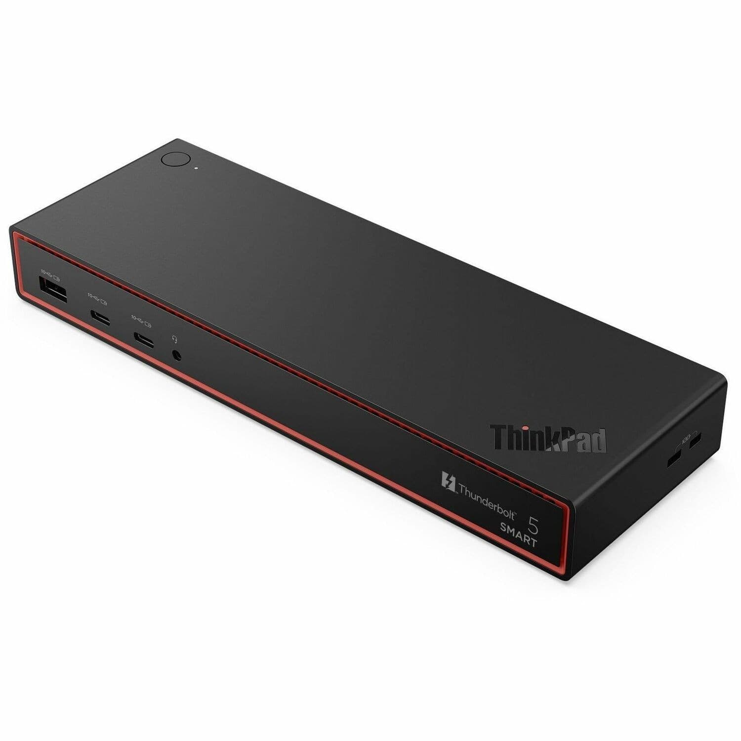 Lenovo SmartDock 5500 11 Port(s) USB4 Docking Station for Monitor, Notebook, Mobile Workstation - Charging Capability - 135 W - Eclipse Black