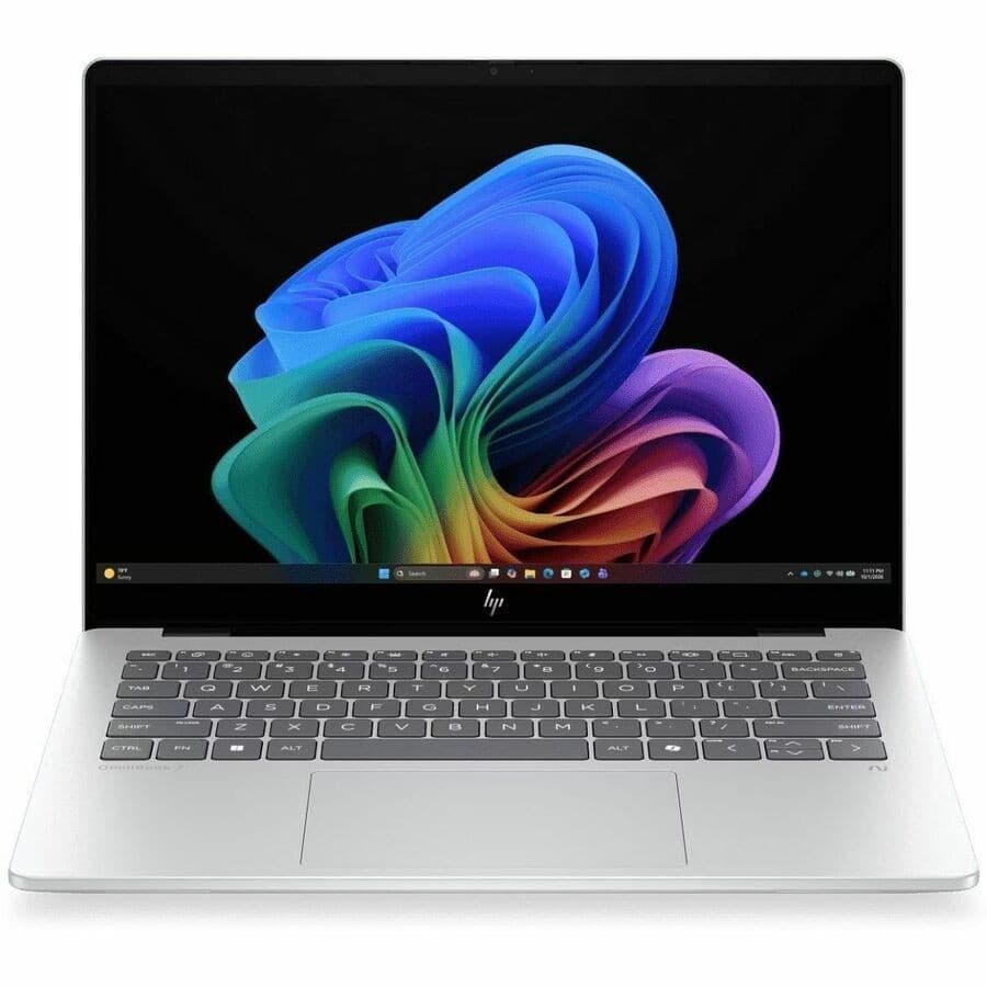 HP OmniBook 7 14-kh0000 14-kh0020AU 14" Copilot+ PC Notebook - 2.2K - AMD Ryzen AI 9 Ryzen AI 400 Series HX 475 - 32 GB - 512 GB SSD - Glacier Silver Aluminum