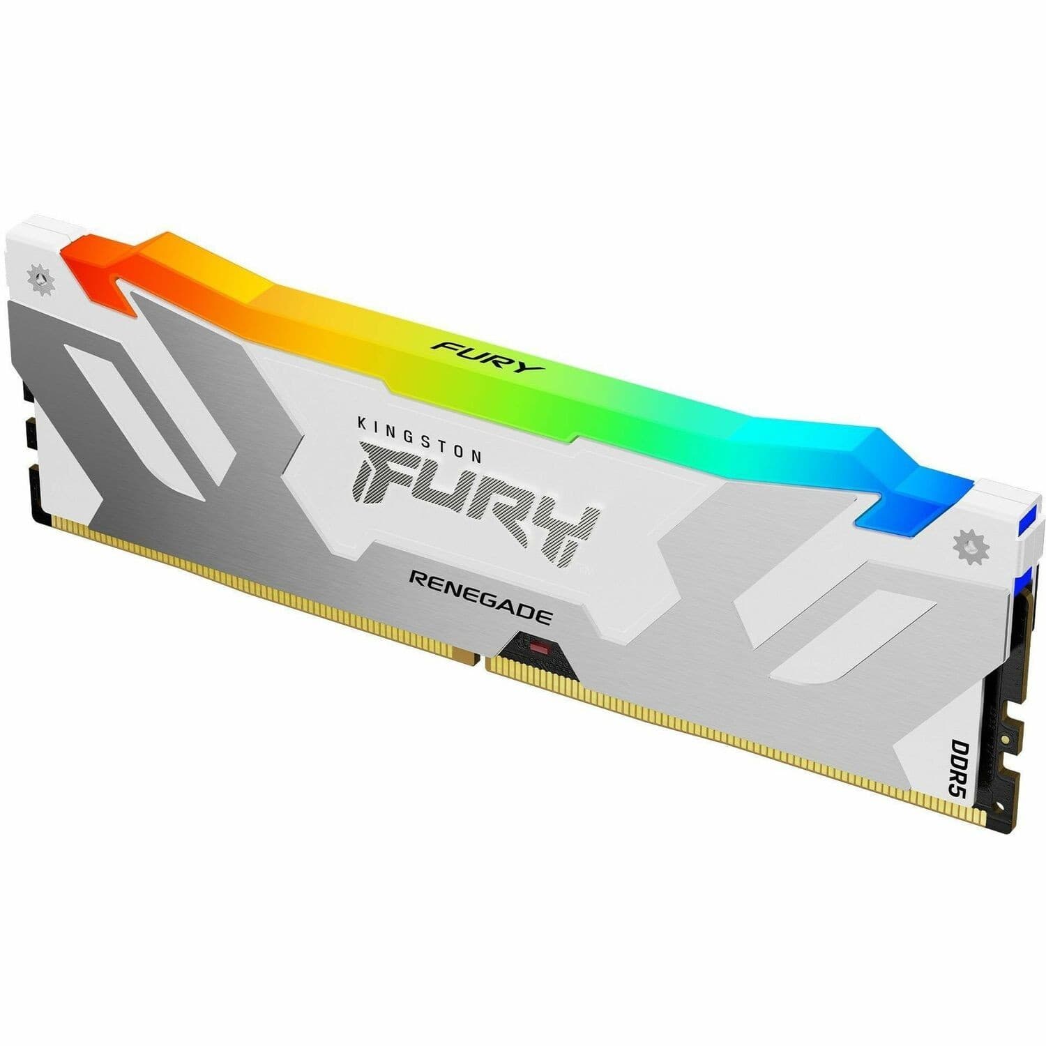 Kingston FURY Renegade RAM Module - 24 GB - RGB - DDR5-8000/PC5-64000 DDR5 SDRAM - 8000 MHz Single-rank Memory - CL38 - 1.40 V