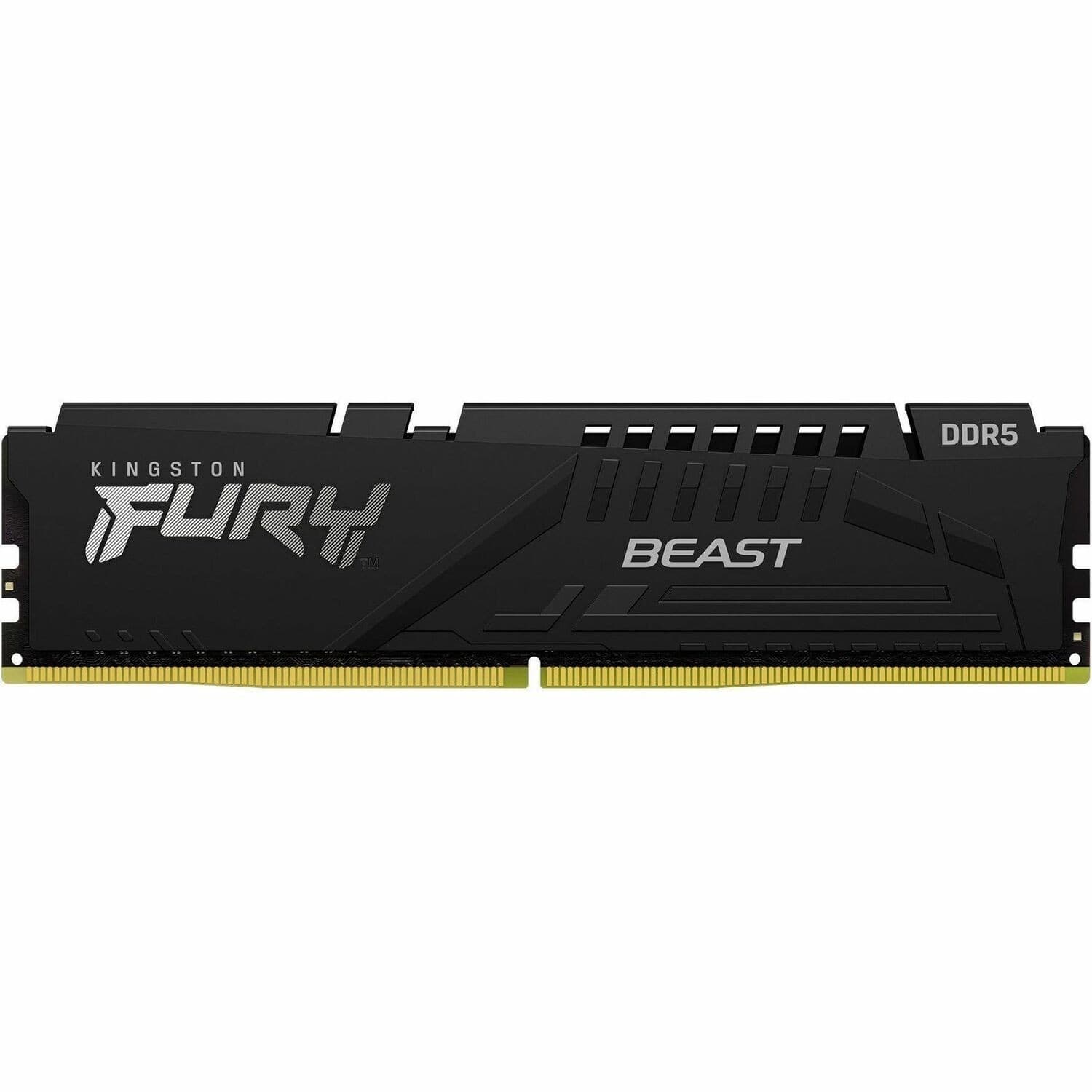 Kingston FURY Beast RAM Module for Motherboard - 128 GB (2 x 64GB) - DDR5-5600/PC5-44800 DDR5 SDRAM - 5600 MHz Dual-rank Memory - CL36 - 1.25 V
