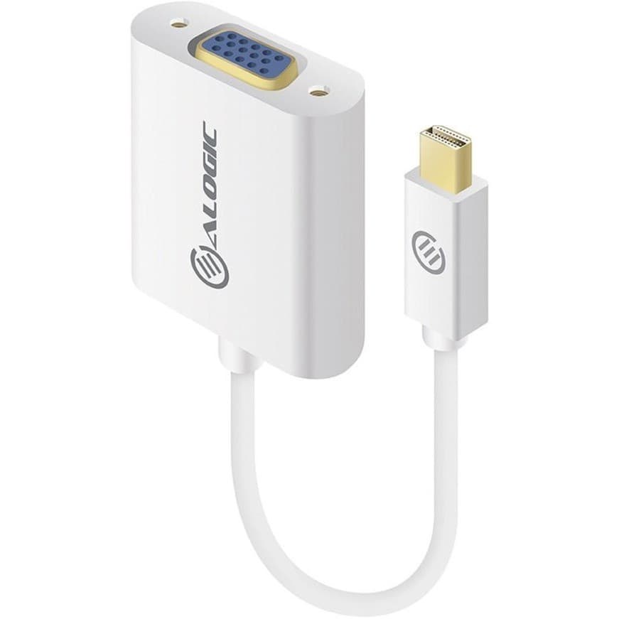 Alogic 15 cm Mini DisplayPort/VGA Video Cable for MAC, Ultrabook, Desktop Computer, Notebook, TV, Monitor, Projector, Video Device - 1