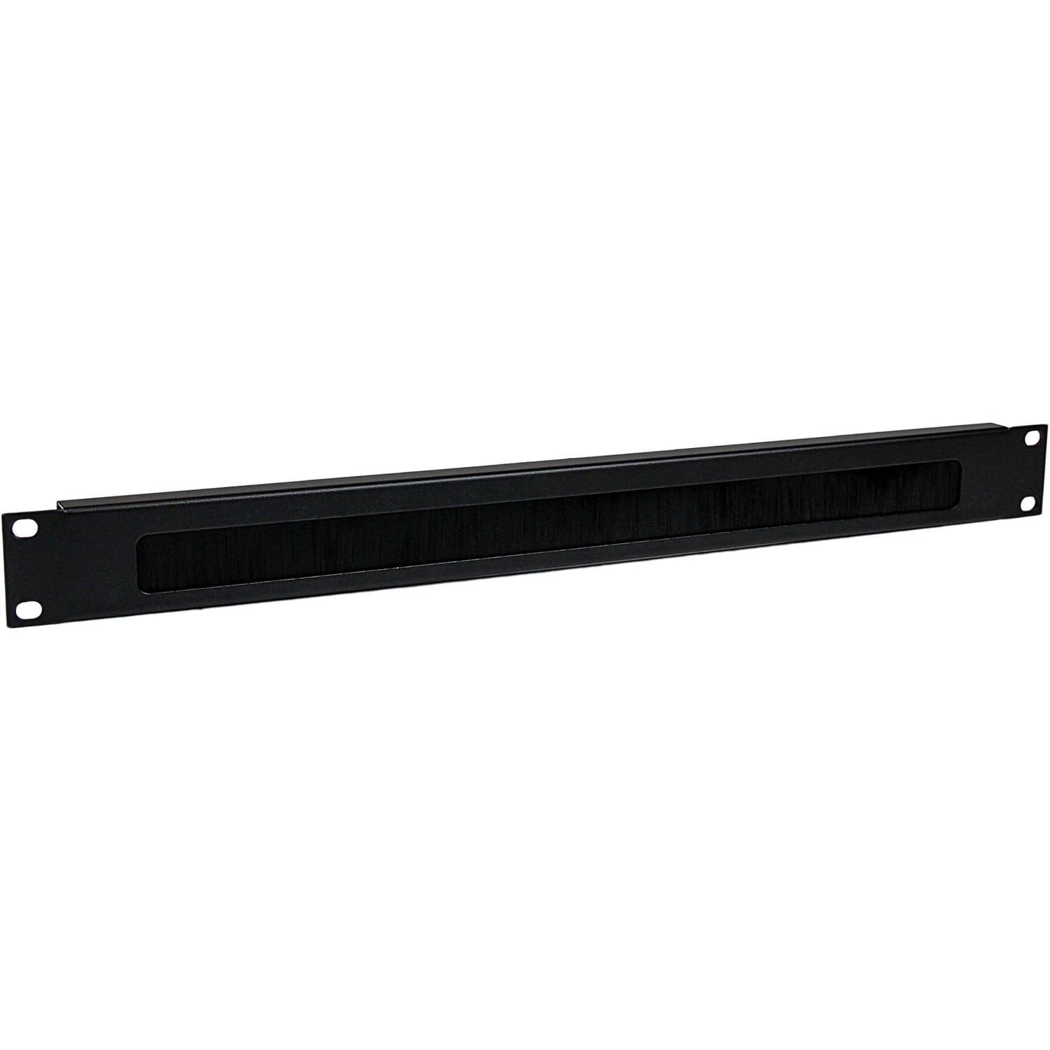 StarTech.com 1U High-density Brush Strip Cable Management Panel, Sturdy Steel Horizontal Data Centre Cable Organizer
