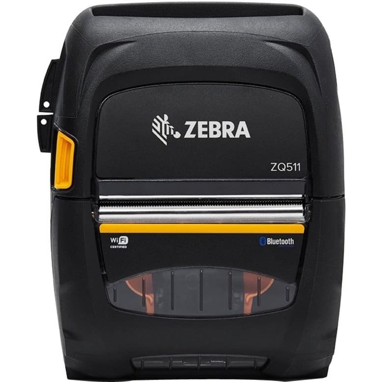 Zebra ZQ511 Mobile Direct Thermal Printer - Monochrome - Portable - Label/Receipt Print - USB - Bluetooth - Wireless LAN - Near Field Communication (NFC) - RFID - ID, TW, KR, MY, AUS