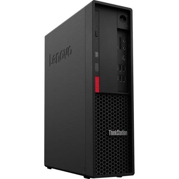 ThinkStation P330 - Small Form Factor, i7-8700Processor (12MB Cache, up to 4.60GHz), 32GB (16GBx2) DDR4 2666MHz UDIMM, 512GB Solid State Drive, 2.5 , SATA3, NVIDIA Quadro P1000 4GB (4xMini DP) LowProfile, Slim DVD Rambo9.0mm, Keyboard & mouse, 5Y Premier Support + Mini Displayport to VGA Adapter & Mini DisplayPort to HDMI Cable